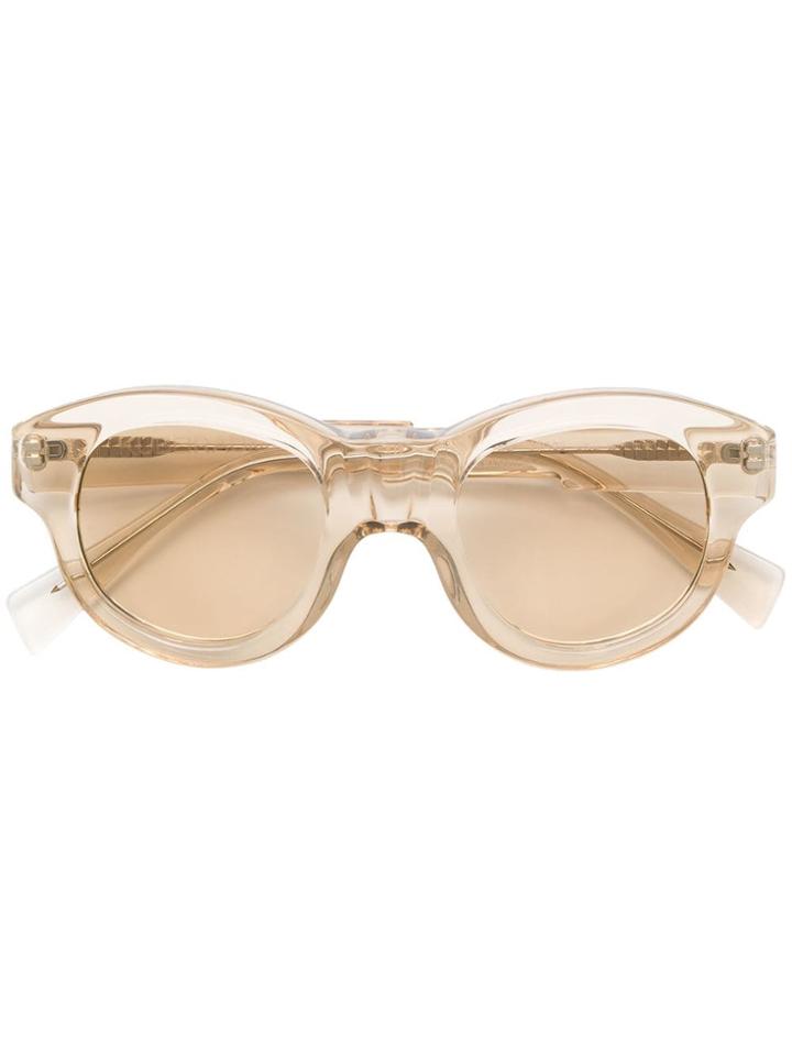 Kuboraum Round Sunglasses - Neutrals