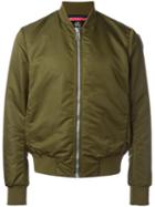 Ps By Paul Smith Classic Bomber Jacket, Men's, Size: Small, Green, Nylon/polyester