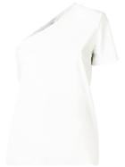 Max Mara One-shoulder T-shirt - White