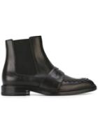 Christopher Kane Front Strap Ankle Boots