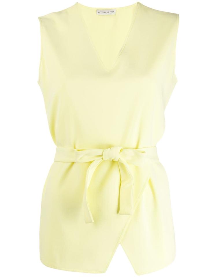 Etro Sleeveless Top - Yellow