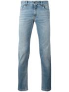 Fendi Slim Fit Jeans, Men's, Size: 34, Blue, Cotton/spandex/elastane