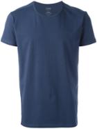 Closed Crew Neck T-shirt, Men's, Size: Large, Blue, Cotton/spandex/elastane