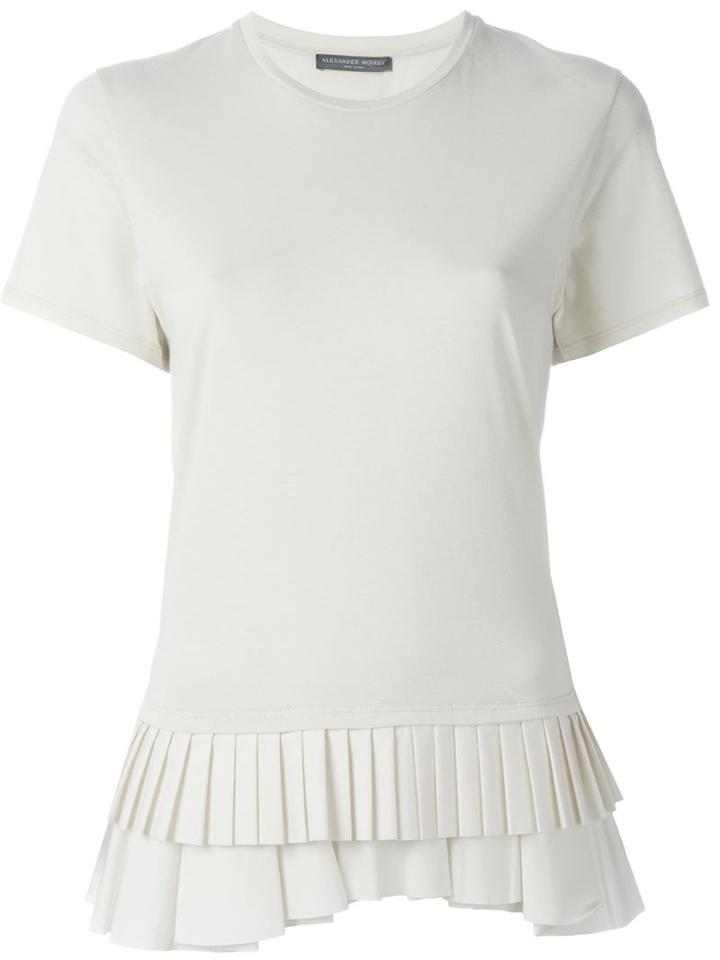 Alexander Mcqueen Pleated T-shirt