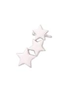 Alinka 18kt White Gold 'stasia' Triple Star Stud Ear Cuff, Women's, Metallic