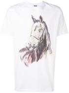 Sss World Corp Horse Print T-shirt - White