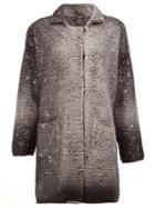 Avant Toi Single Breasted Coat, Women's, Size: Medium, Black, Aluminium/merino/cashmere