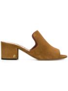Bally Janisse Open-toe Mules - Brown