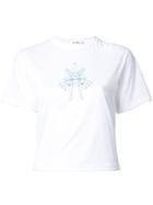 Julien David Embroidered T-shirt - White