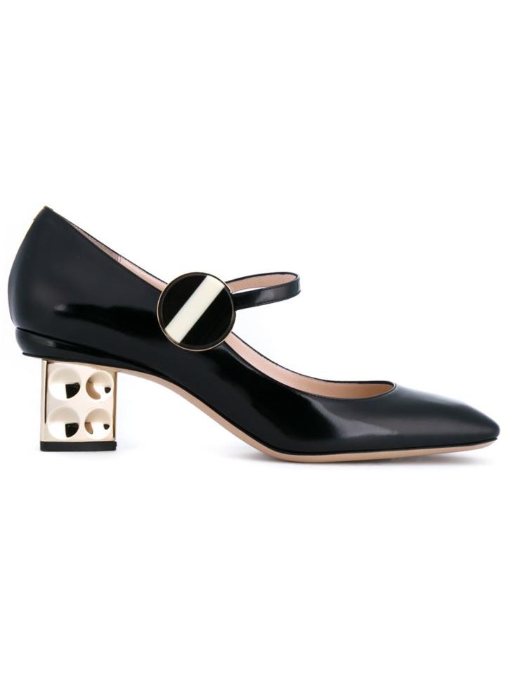 Nicholas Kirkwood Prism Heel Mary Jane Pumps