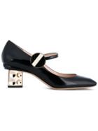 Nicholas Kirkwood Prism Heel Mary Jane Pumps