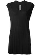 Rick Owens Scoop Neck T-shirt, Women's, Size: 44, Black, Viscose/silk
