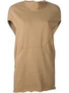 Rick Owens Drkshdw Raw Edge Oversized T-shirt