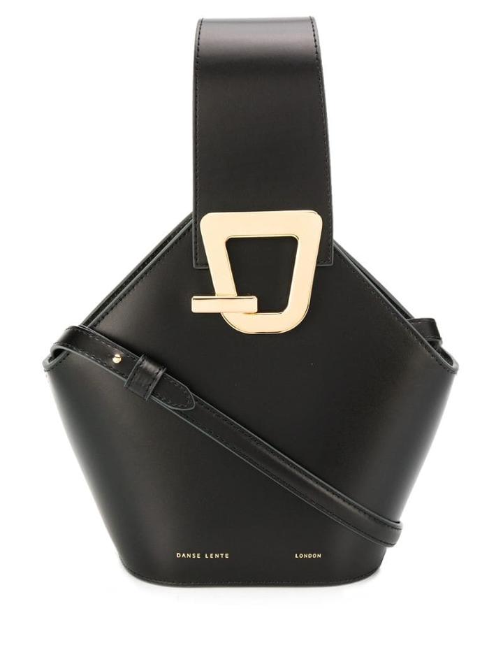 Danse Lente Buckle Bucket Bag - Black