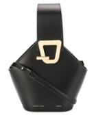Danse Lente Buckle Bucket Bag - Black