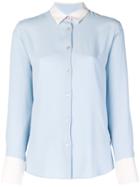Ps By Paul Smith Contrast Detail Shirt - Blue