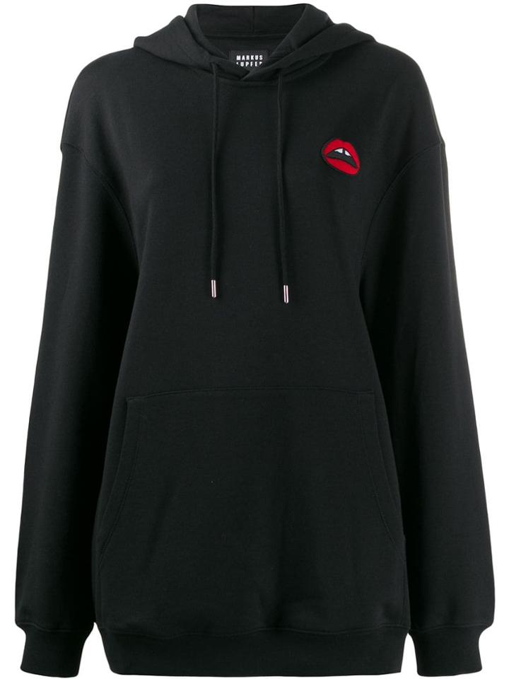 Markus Lupfer Lipstick Hoodie - Black