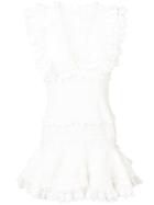 Zimmermann Wayfarer Fitted Dress - White