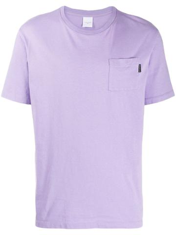 Gaelle Bonheur Patch Pocket T-shirt - Purple