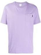 Gaelle Bonheur Patch Pocket T-shirt - Purple