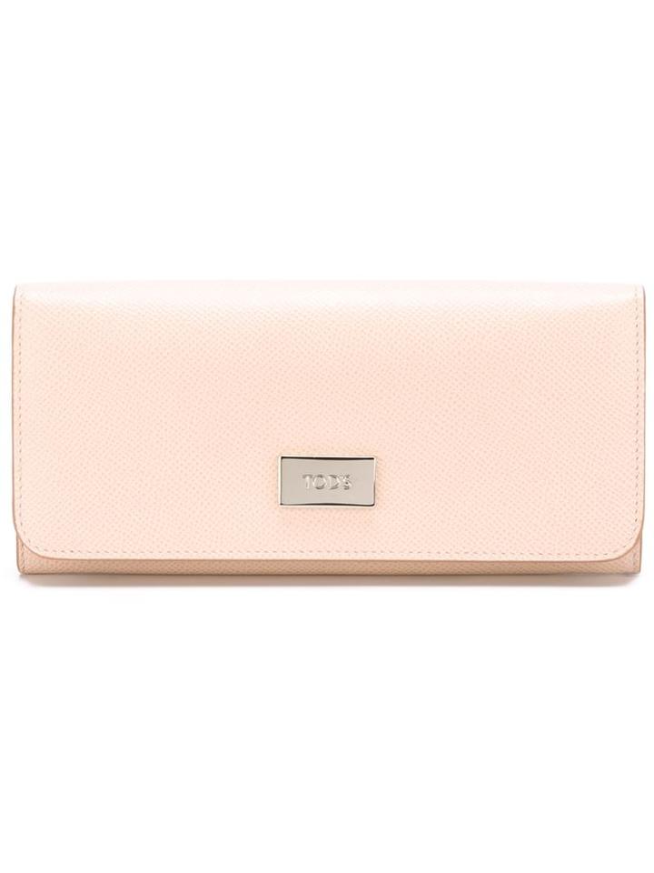 Tod's Logo Plaque Wallet