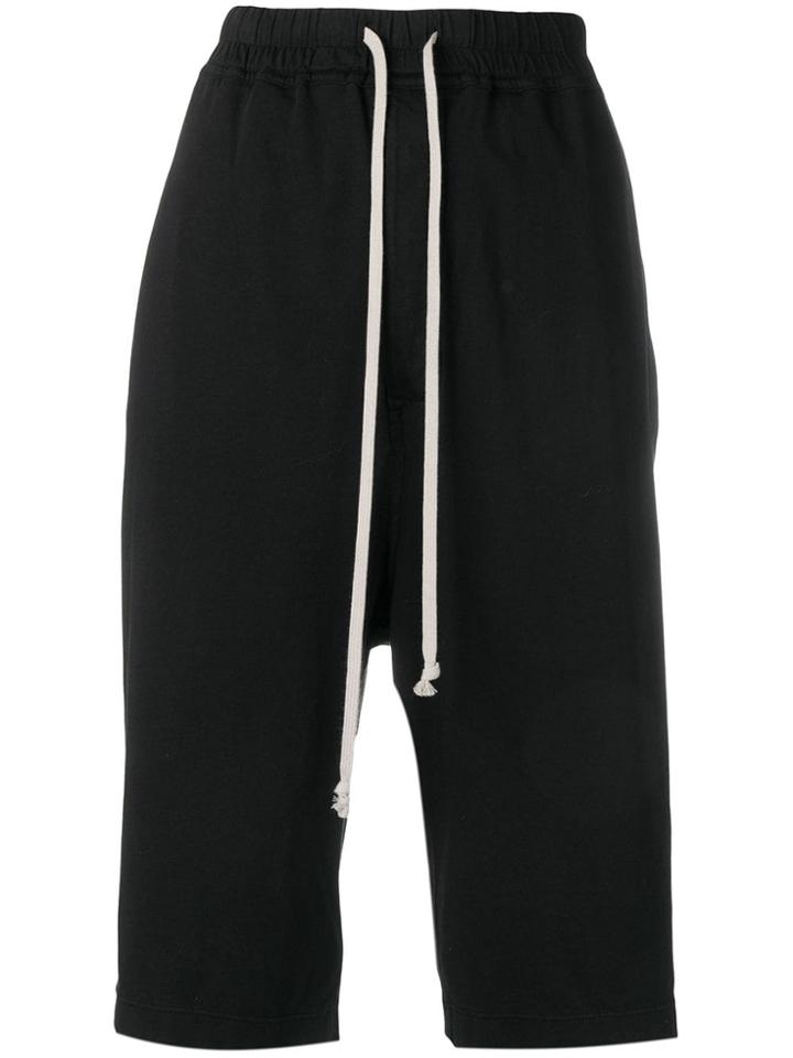 Rick Owens Drkshdw Knee-length Shorts - Black