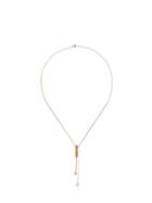 Vibe Harsl0f Gold Diamond And Pearl Necklace - Metallic