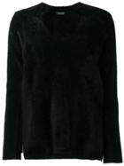 Twin-set V-neck Jumper - Black