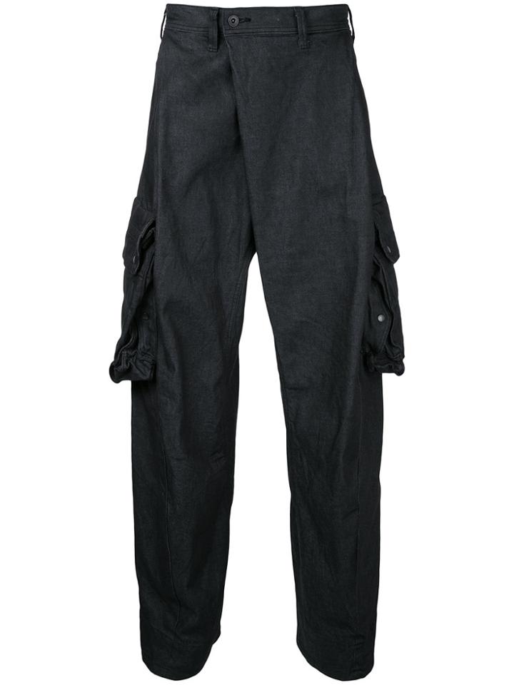 Julius Cargo Pocket Trousers - Grey