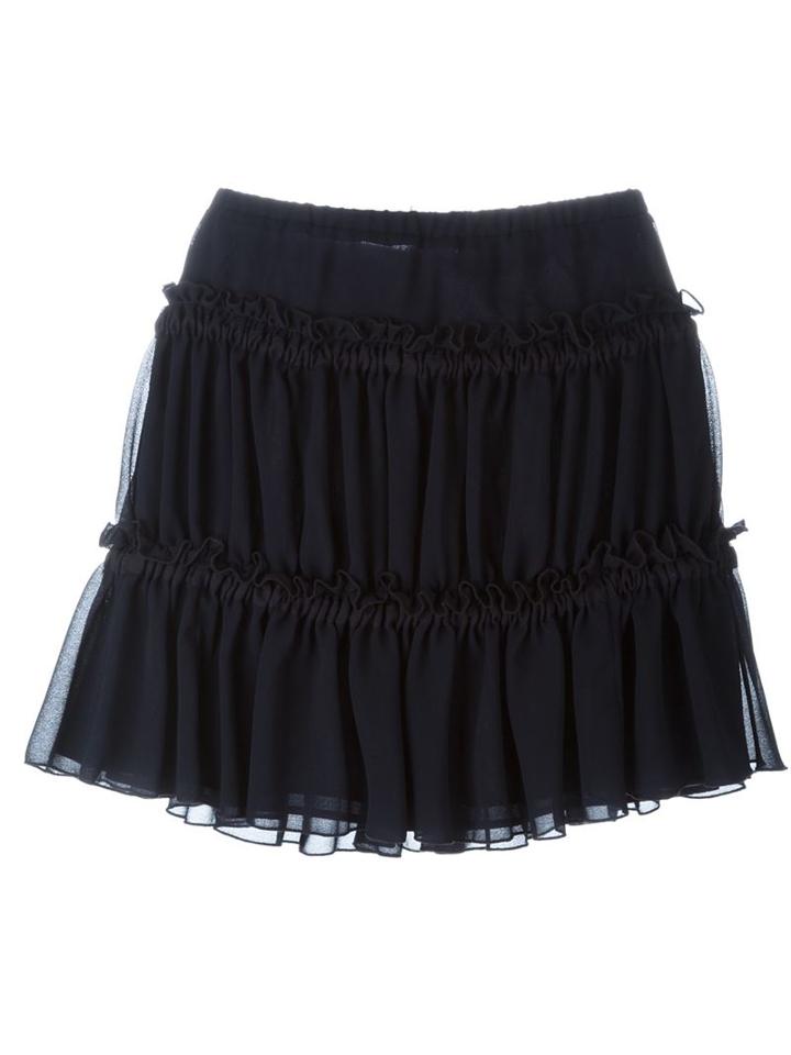 See By Chloé Ruffled Drawstring Skirt