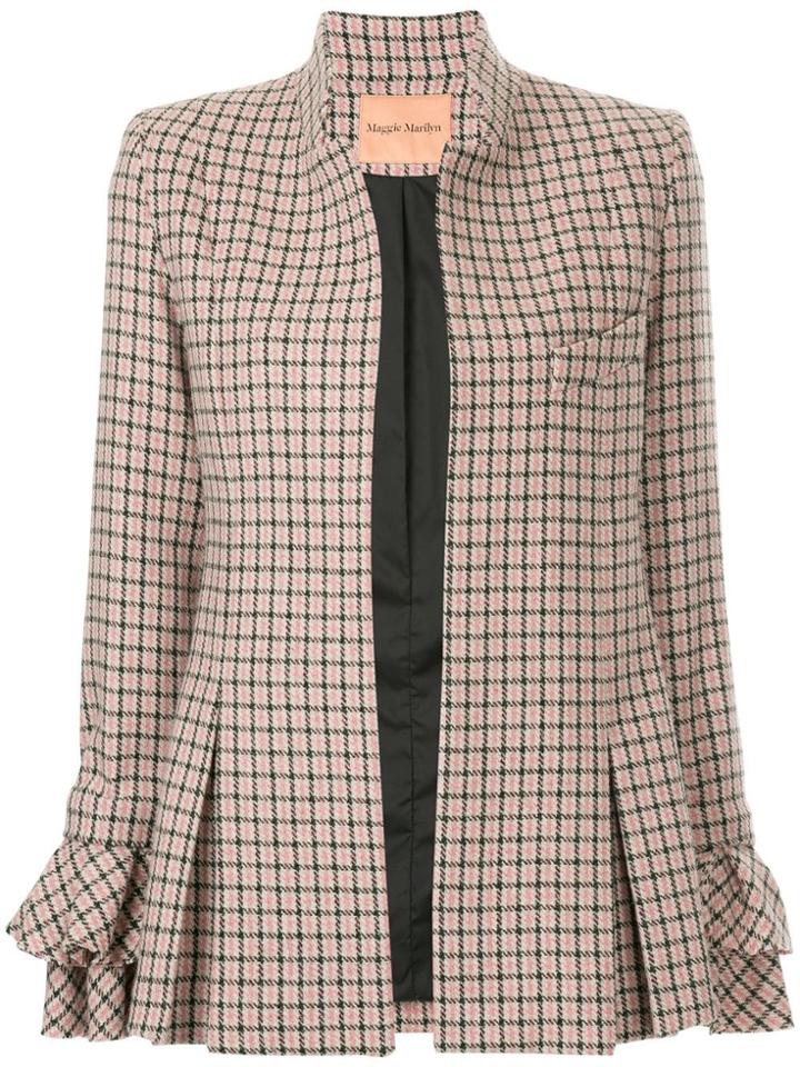 Maggie Marilyn Sheer Joy Blazer - Pink & Purple