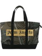 Palm Angels Logo Print Tote
