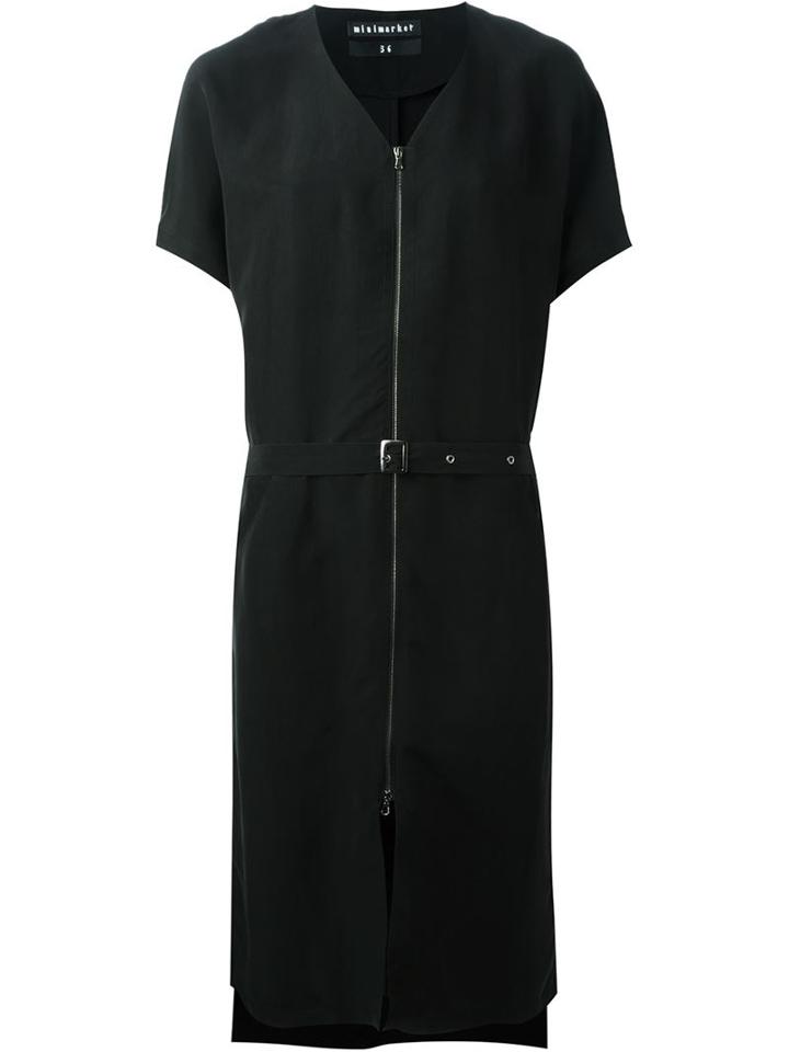Minimarket Zipped 'zoom Vest' Dress
