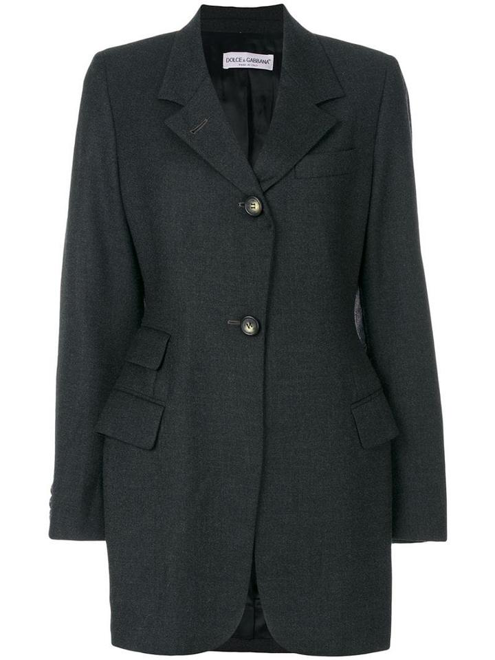 Dolce & Gabbana Pre-owned Elongated Blazer - Grey
