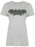 Zoe Karssen Bat Print T-shirt - Grey