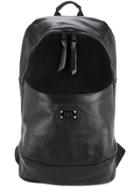 As2ov Leather Combination Day Pack - Black