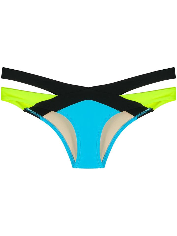 Agent Provocateur Mazzy Bikini Bottoms - Blue
