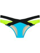 Agent Provocateur Mazzy Bikini Bottoms - Blue