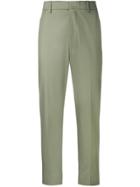Sofie D'hoore Cropped Fitted Trousers - Green
