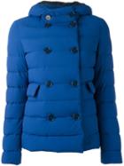 Aspesi Double-breasted Hooded Jacket