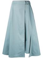 Enföld Wrap Skirt - Blue