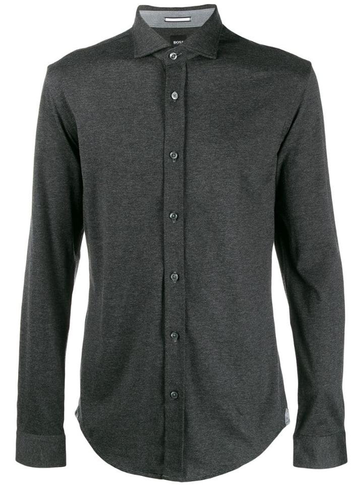Boss Hugo Boss Plain Shirt - Grey