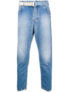 Off-white Regular Denim Jeans - Blue