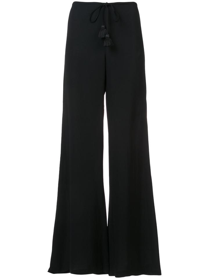 Figue - Simone Trousers - Women - Viscose - Xl, Black, Viscose