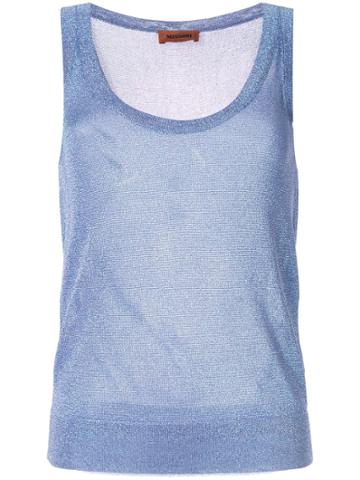 Missoni Vanise Lamé Top - Blue