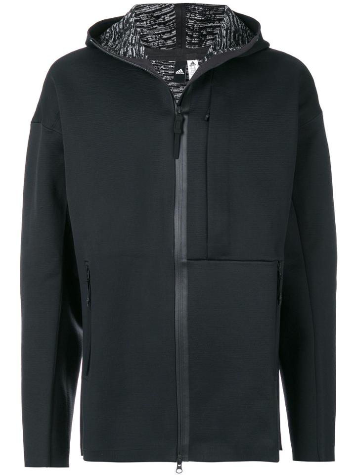 Adidas Zip-up Hoodie - Black