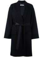 Givenchy Mid-length Belted Coat - Black