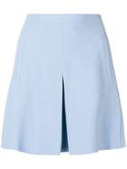 No21 High-waist Slit Skirt - Blue
