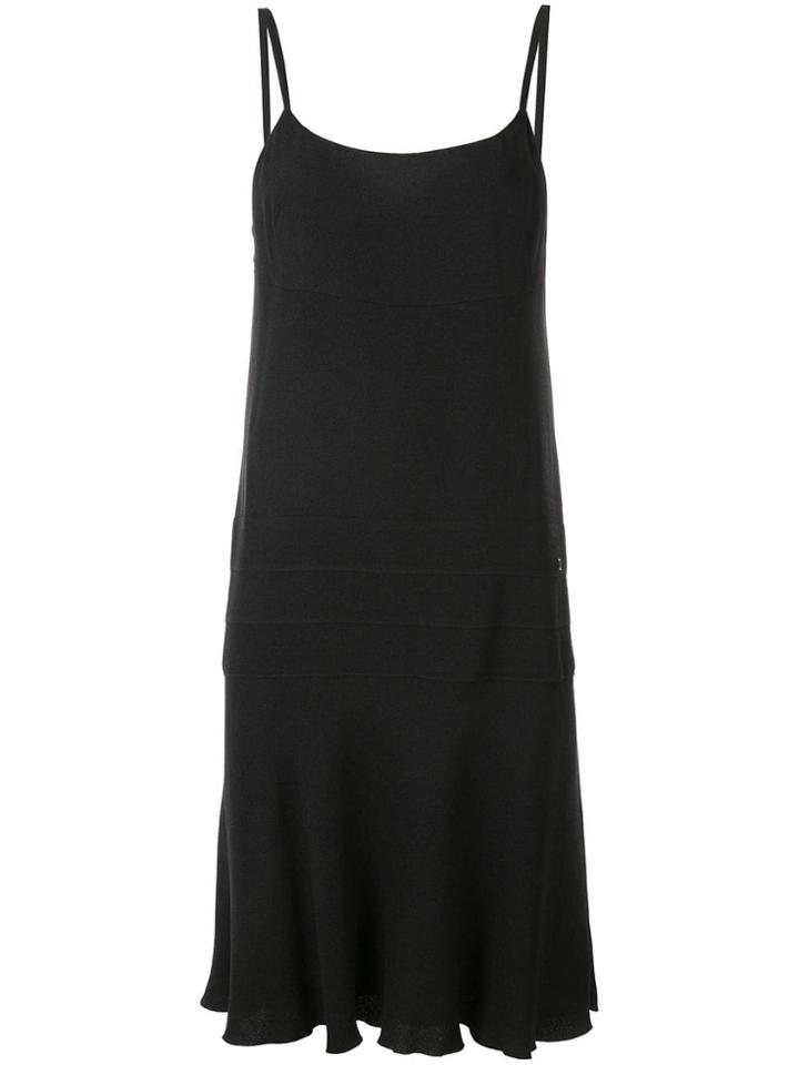 Chanel Pre-owned Sleeveless One Piece Dress - Black
