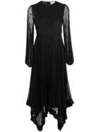 Zimmermann Espionage Lace Panel Dress - Black